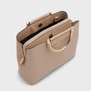 FRANZY Textured Satchel Bag
