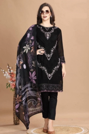 Laxuria Trendz 1462 Georgette Ready Made Collection