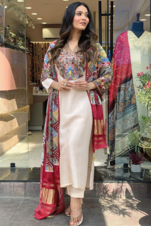 KUSUMA KV-01 KURTI PANT WITH DUPATTA COLLECTION