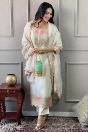 Urvashi Viscose Kurti Bottom With Dupatta Collection