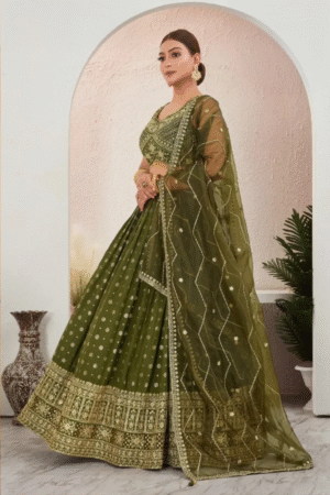 CHANSI TRENDZ MEHENDI LEHENGA COLLECTION
