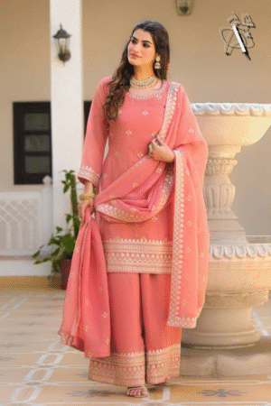 Afsana Kashaf Fandy Crush Embroidered Readymade Suit