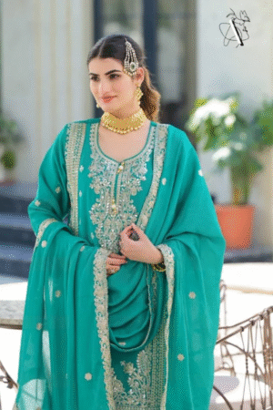 Afsana Mehreen Chinon Embroidered Readymade Collection