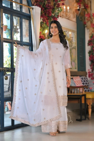 Afsana Cherish Fandy Crush Embroidered Readymade Suit