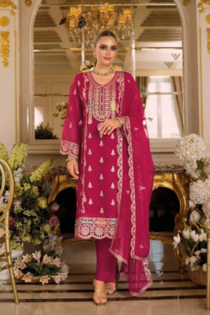 Zaveri Praniti Soft Organza Embroidered Ready Made Collection