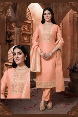 Kaya Anisha Chanderi jacquard Readymade Collection