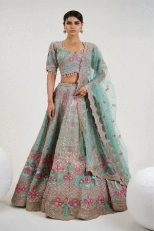 Nishtha Sky Bridal Designer Lehenga Choli Collection