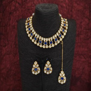 Beautiful Fancy Style Designer Party wear Kundan Necklace Set