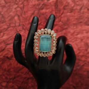 Mehendi Polish Designer Antique Jewellery Finger Ring
