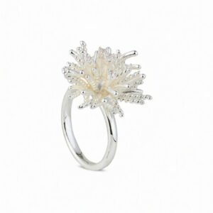 Fancy Designer Flower Party Wear Ring