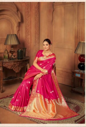 Katan Silk Festival Wear Saree