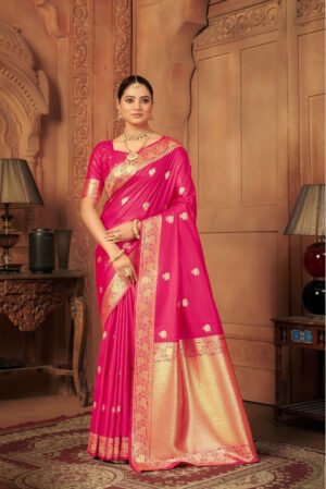 Katan Silk Festival Wear Saree