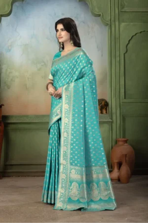 Banarasi Silk Festival Wear Saree