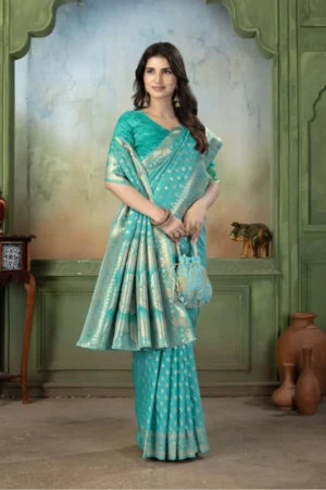 Banarasi Silk Festival Wear Saree