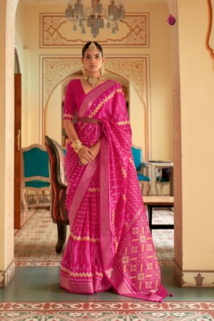 Designer Silk Patola Saree