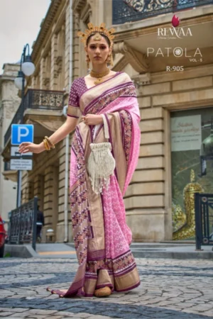 Premium Patola Silk With Luxury Print Saree